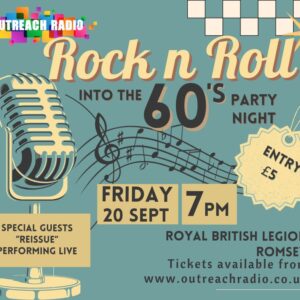 Rock n Roll Party Night with Outreach Radio