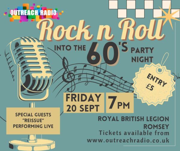 Rock n Roll Party Night with Outreach Radio
